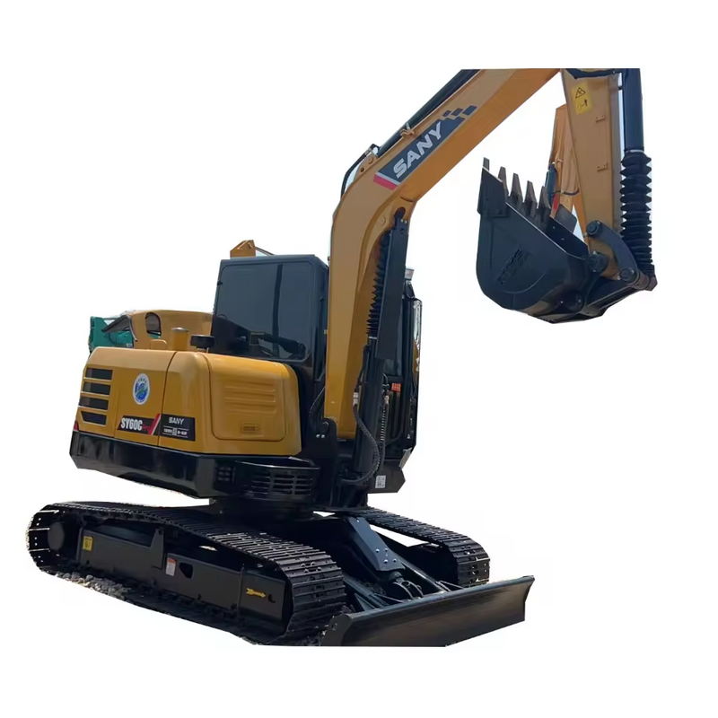 Used excavator SANY SY60C hydraulic crawler large backhoe SANY SY60C excavator good price excavator