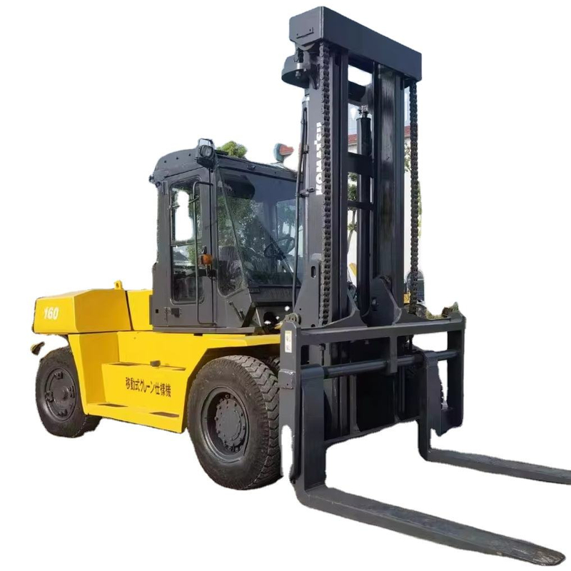 High quality 15ton used Japan forklift KOMATSU FD150 - 8 secondhand Multifunction forklift parts 15ton for sale