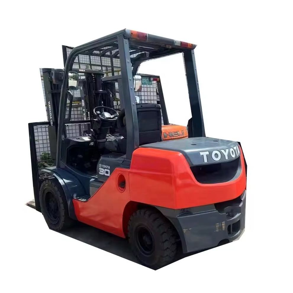Hot sale 3ton TOYOTA 8FD-30 used Japan forklift secondhand Multifunction Japan forklift parts for sale