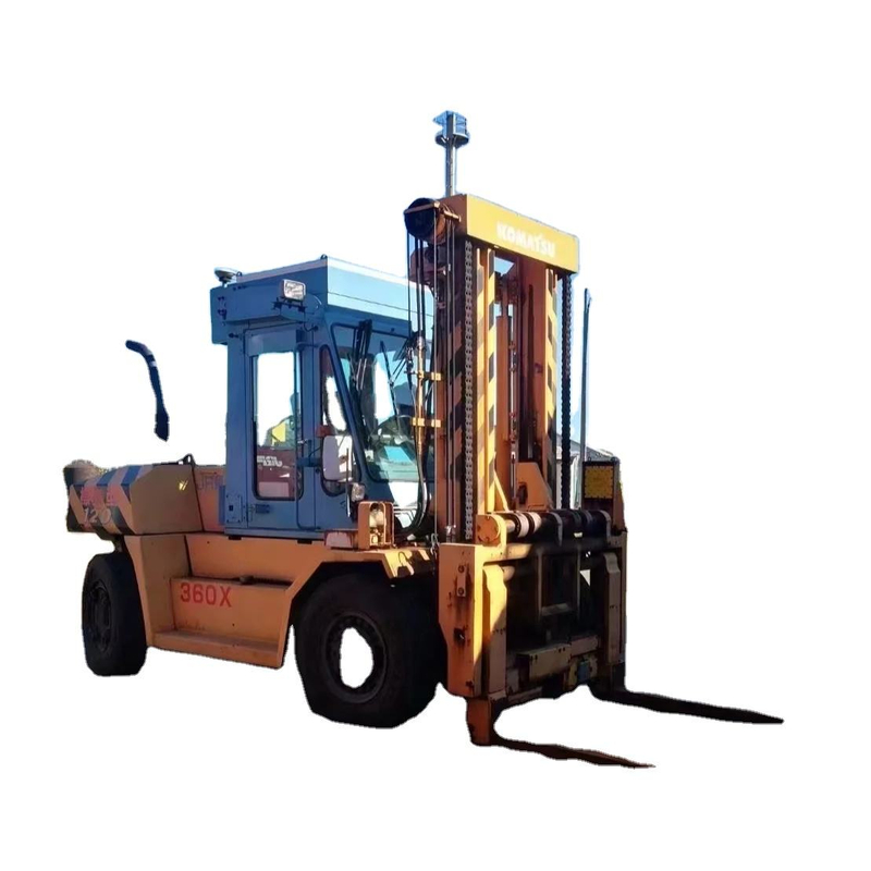 12ton used Japan forklift KOMATSU FD120 -8 secondhand Multifunction parts 12ton for sale