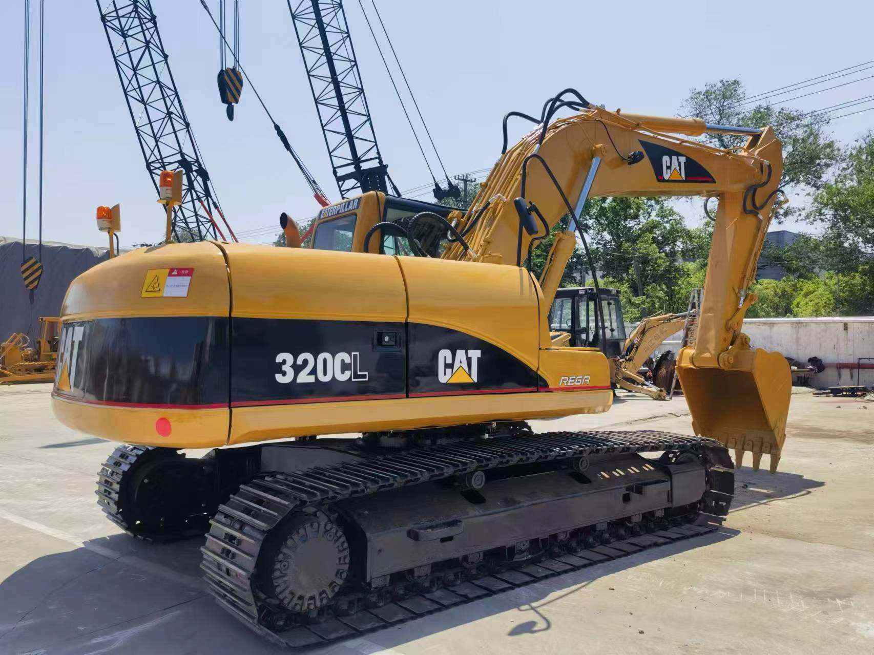 Hot selling Japan used Cat 320CL excavator secondhand construction crawler machine hydraulic Caterpillar 320CL excavator
