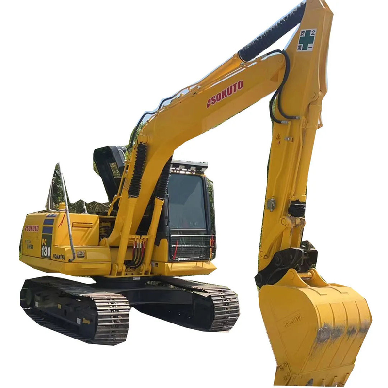 The new high quality second hand engineering machinery digger used Komatsu PC130 excavator