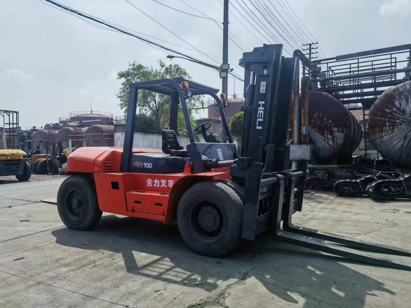 Hot sale Used China HeLi forklift K50 secondhand Multifunction excavator and forklift parts