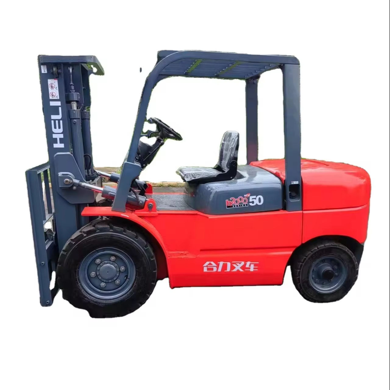 Hot sale 5ton Used China HeLi forklift K50 secondhand Multifunction excavator and forklift parts