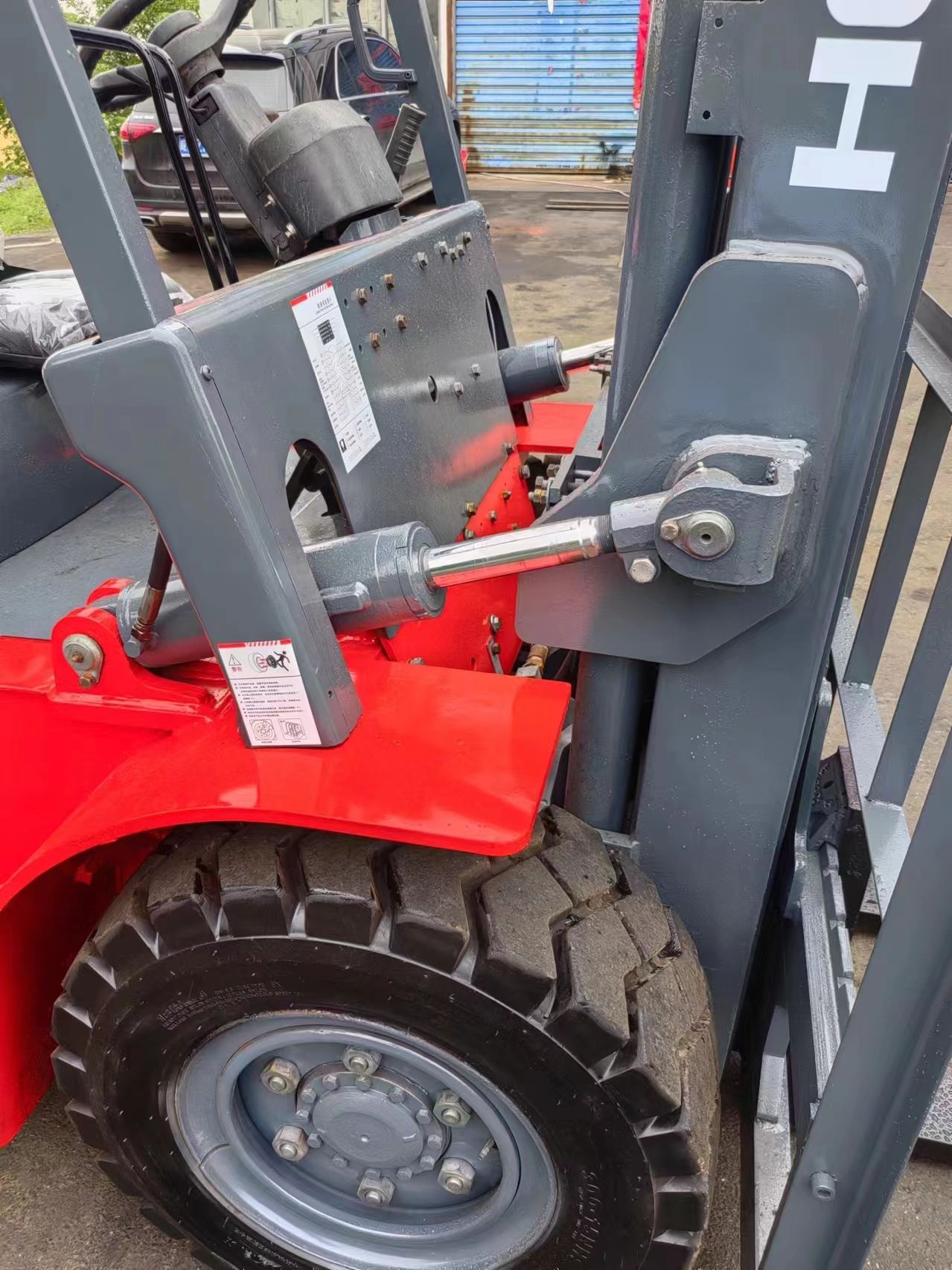 5ton Used China HeLi forklift K50 secondhand Multifunction excavator and forklift parts for sale