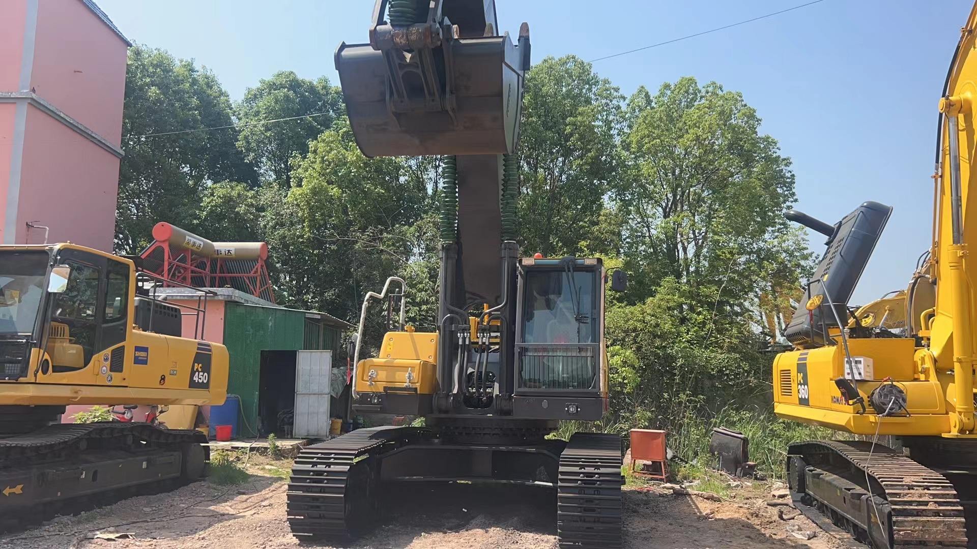 Hot selling Japan used Volvo EC480DL excavator secondhand construction crawler machine hydraulic Volvo EC480DL excavator