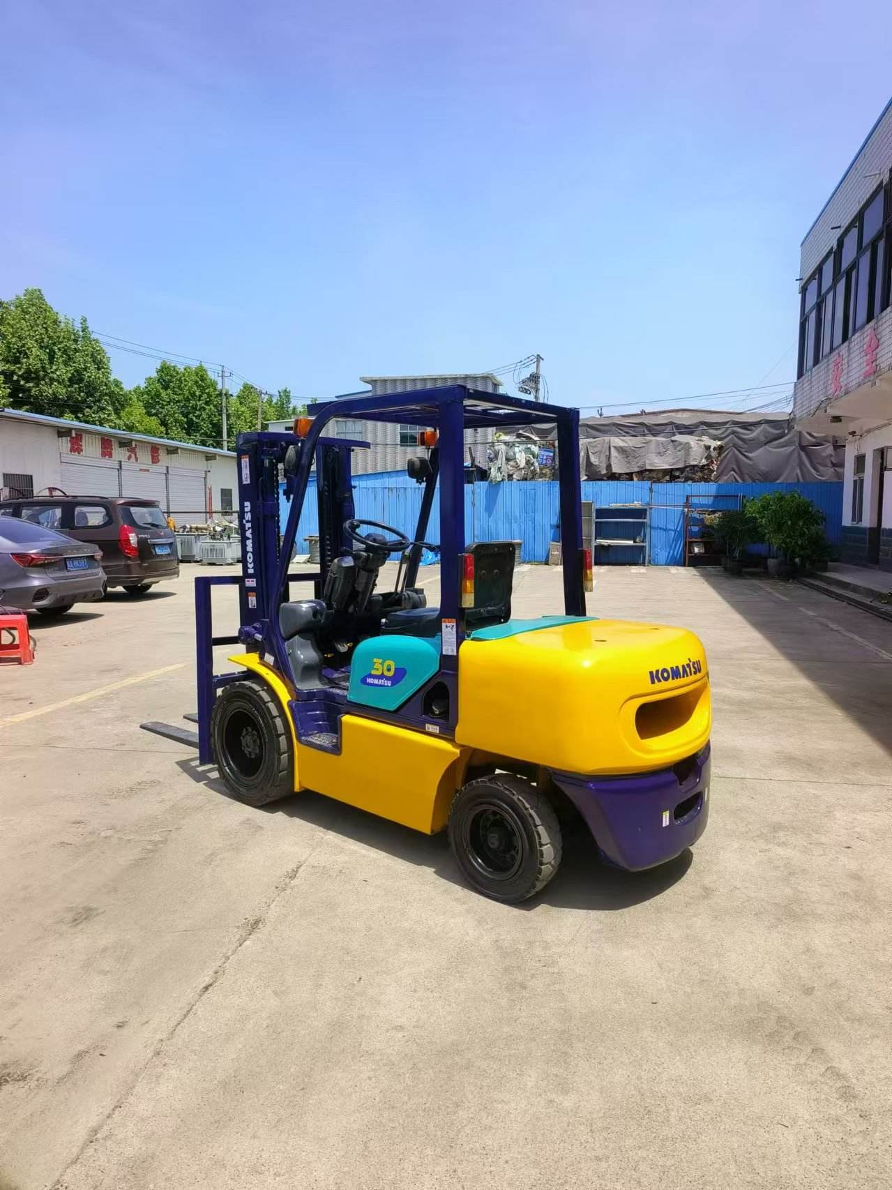 Japan used KOMATSU FD30 99% New in stock excellent condition low price high quality secondhand forklift